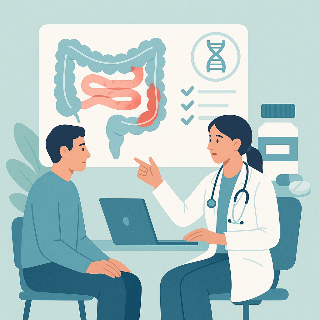 Illustration medicale - PRISE EN CHARGE MODERNE DE LA RECTOCOLITE HÉMORRAGIQUE