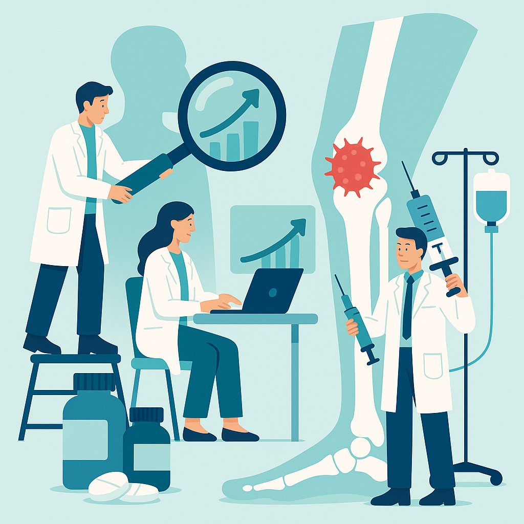 Illustration medicale - PROGRÈS THÉRAPEUTIQUES DANS LA PRISE EN CHARGE DES SARCOMES DES MEMBRES