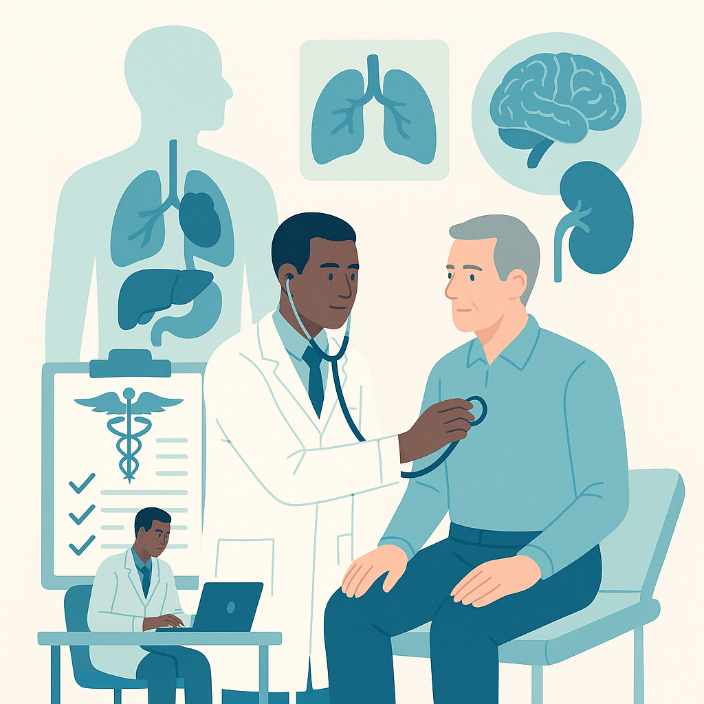 Illustration medicale - Qu'est-ce que la médecine interne ?