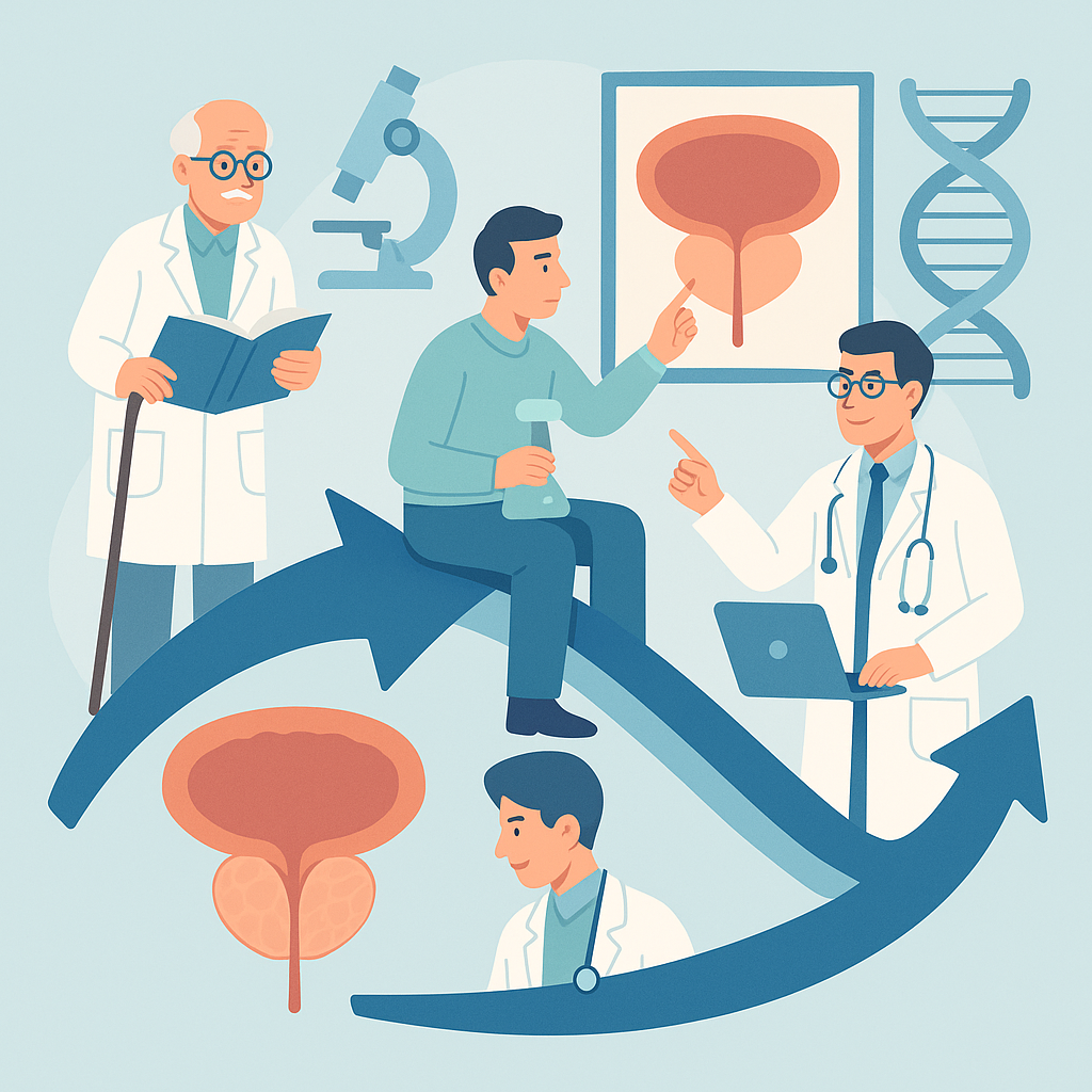 Illustration medicale - Quarante ans d'évolution de la pensée urologique en matière de cancer de prostate