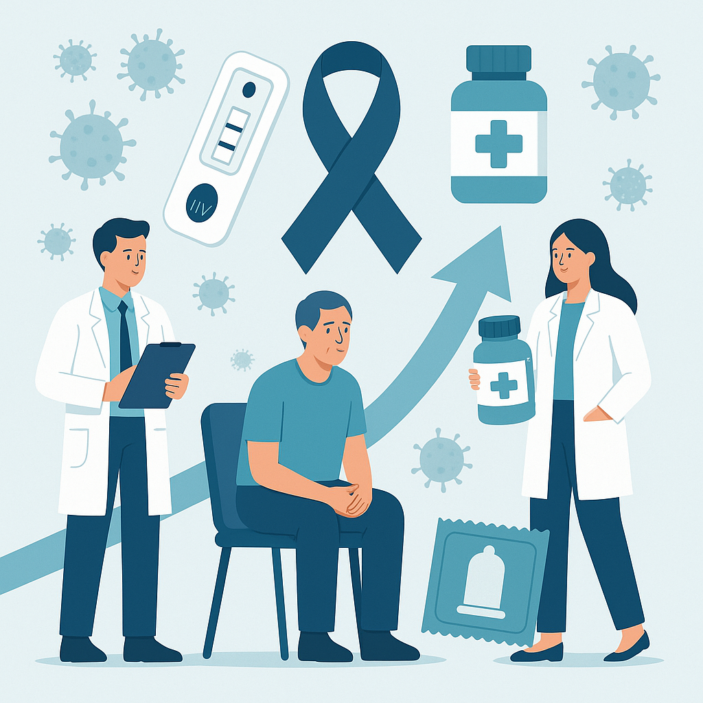 Illustration medicale - Quarante ans de pandémie du VIH/SIDA : ce qui a été accompli et ce qui reste à faire