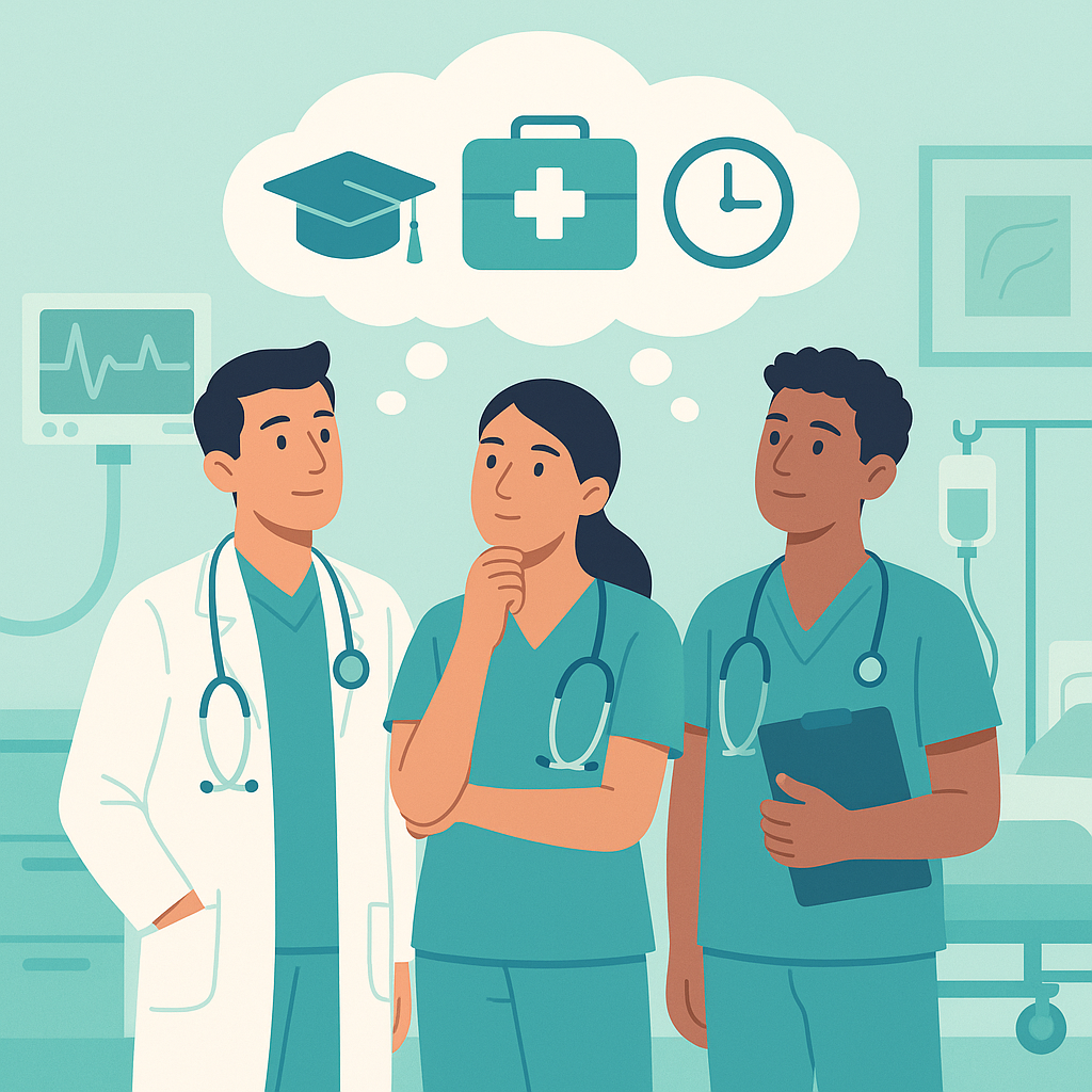 Illustration medicale - Quelles sont les attentes des jeunes réanimateurs ?