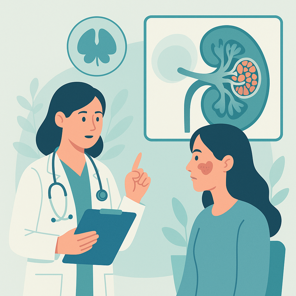 Illustration medicale - Recommandations pour le traitement des néphropathies lupiques