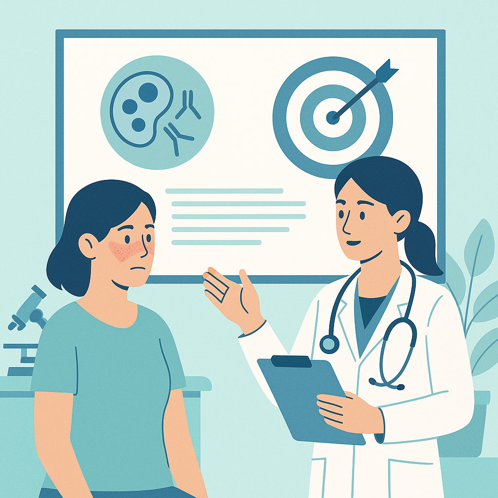 Illustration medicale - Thérapies ciblées du lupus systémique en 2020