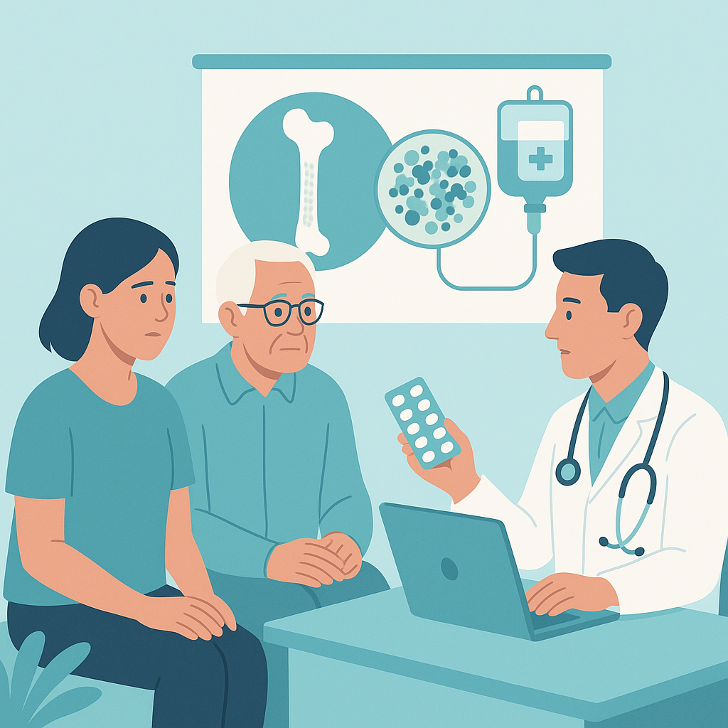 Illustration medicale - Traitement de l'aplasie médullaire idiopathique en 2016