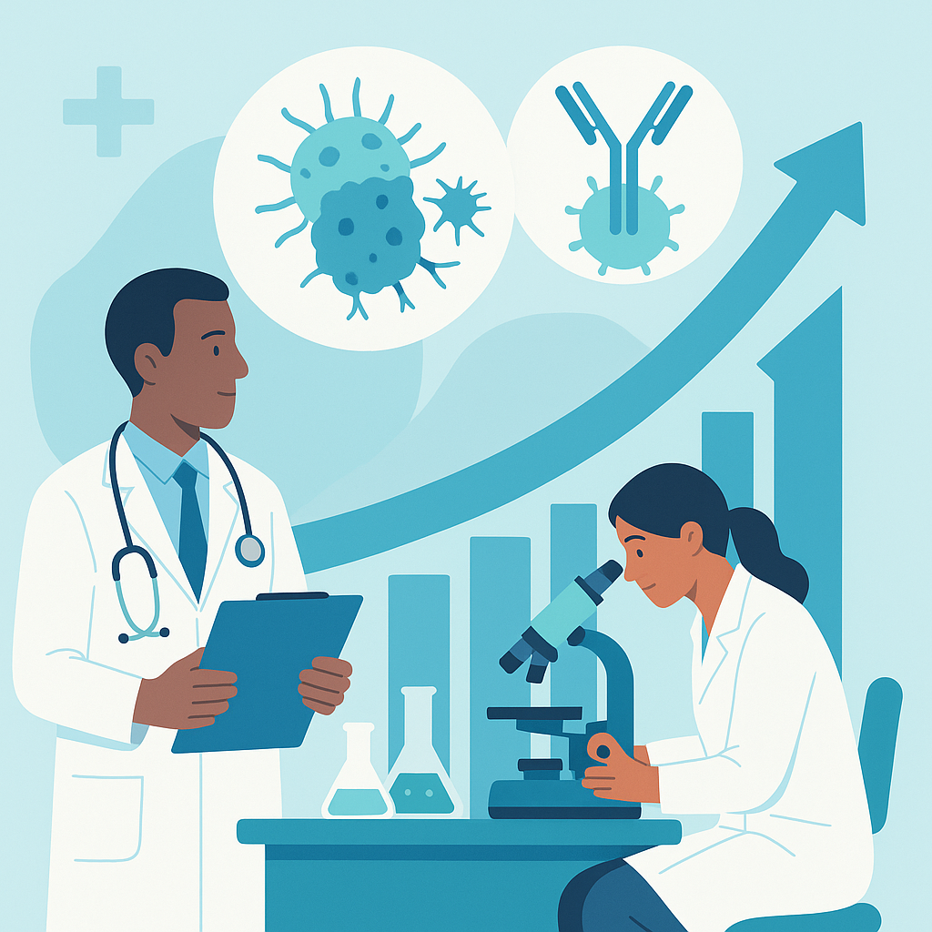 Illustration medicale - Traitement du myélome : toujours plus de progrès !!