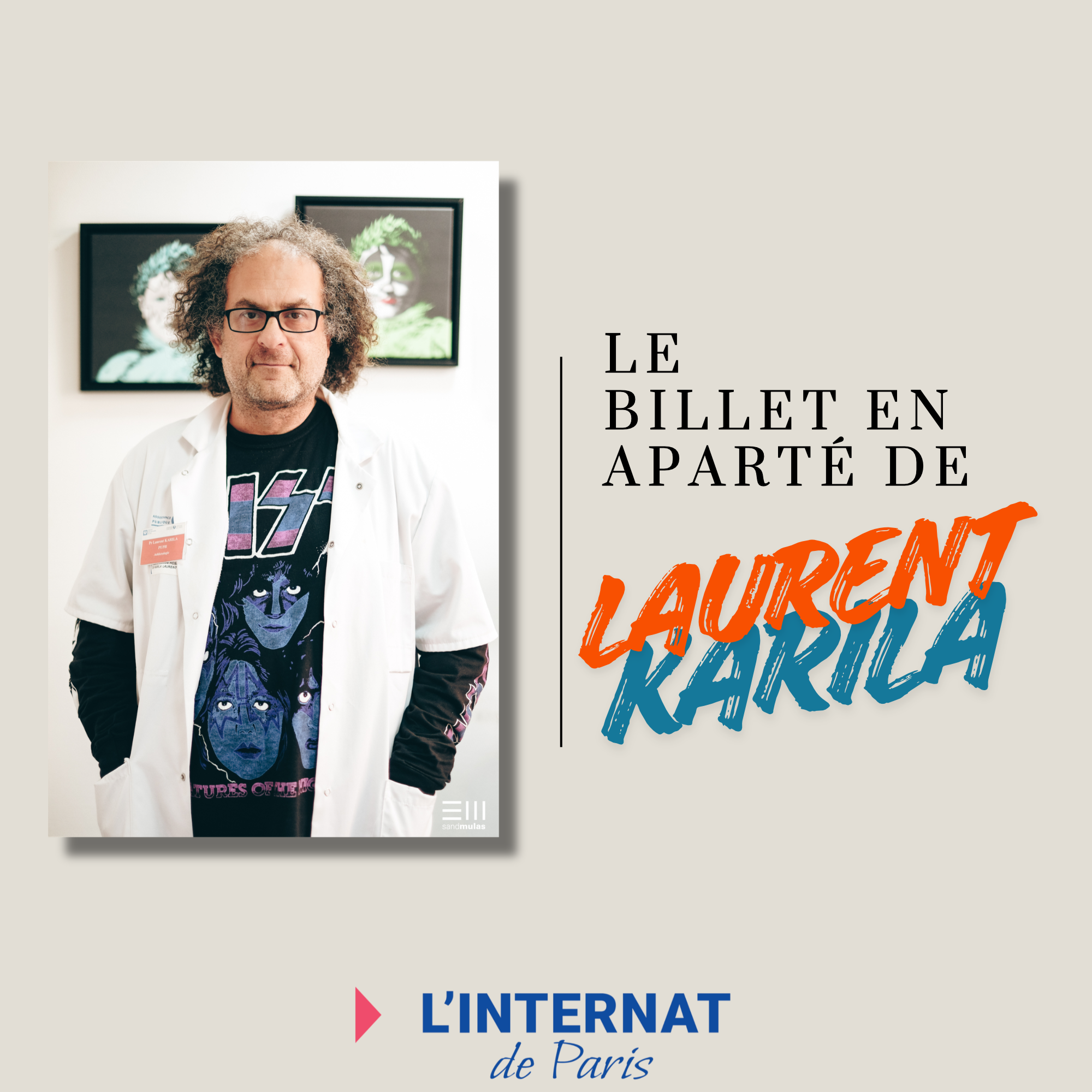 en aparté -laurent KARILA